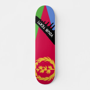 Eritrea Flag Skateboard
