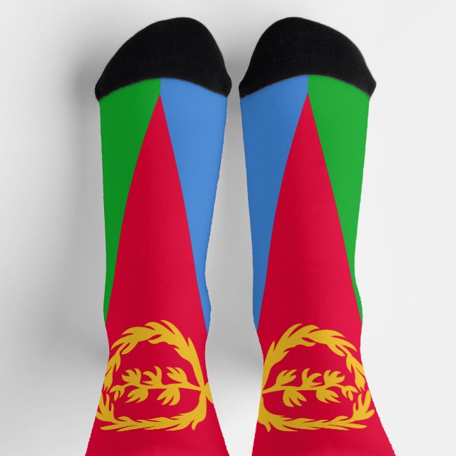Eritrea Flag Socks (Top)