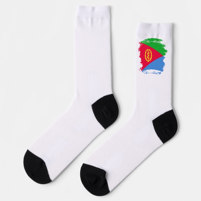 Eritrea flag socks (Left)