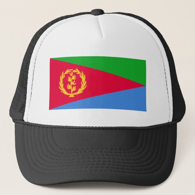 Eritrea Flag Trucker Hat (Front)