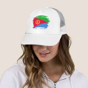 Eritrea flag trucker hat