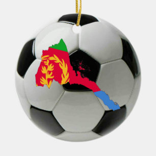 Eritrea football soccer ornament