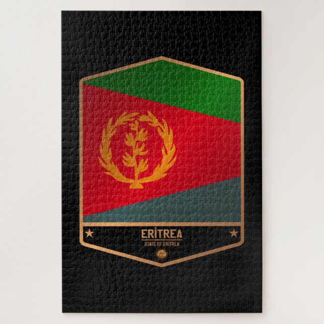 Eritrea Jigsaw Puzzle (Vertical)