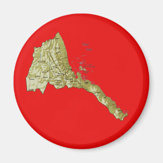 Eritrea Map Magnet