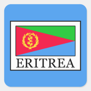 Eritrea Square Sticker