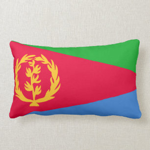 Eritrean flag pillow