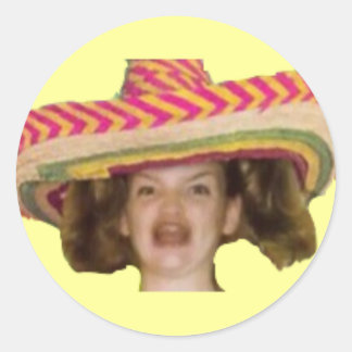 ERMAHGERD SERMBRERRER SMALL (20 CT) CLASSIC ROUND STICKER