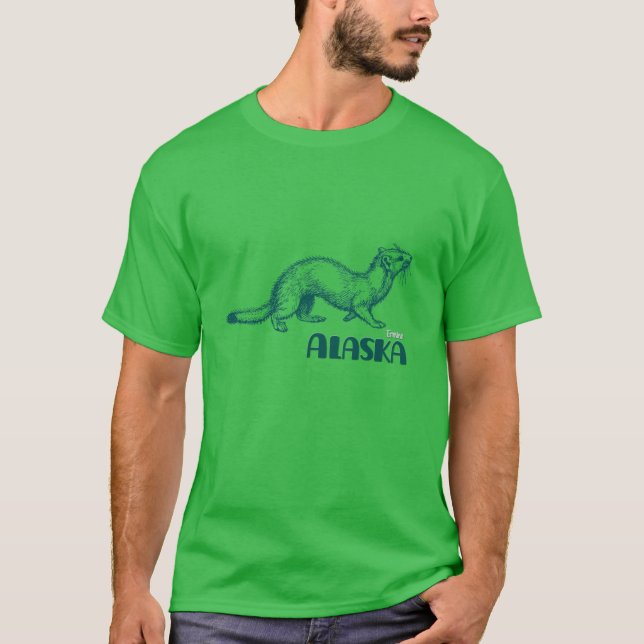 Ermine Drawing T-Shirt (Front)