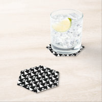 Ermine Pattern, Medieval Pattern, White on Black
