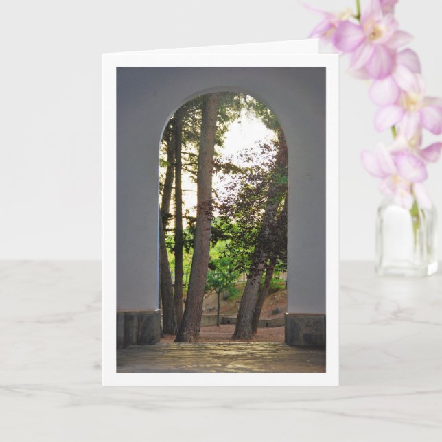 Ermita Sant Vicent Ferrer de Llíria Card (Orchid)