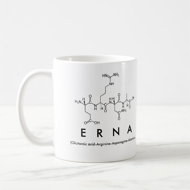 Erna peptide nom mug (Gauche)