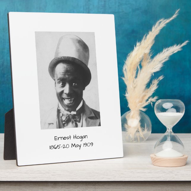 Ernest Hogan Plaque (Side)