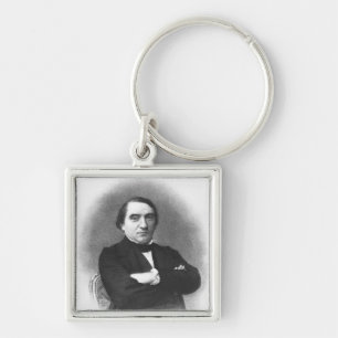 Ernest Renan after a photograph by Pierre Keychain