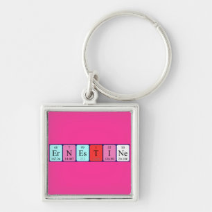 Ernestine periodic table name keyring