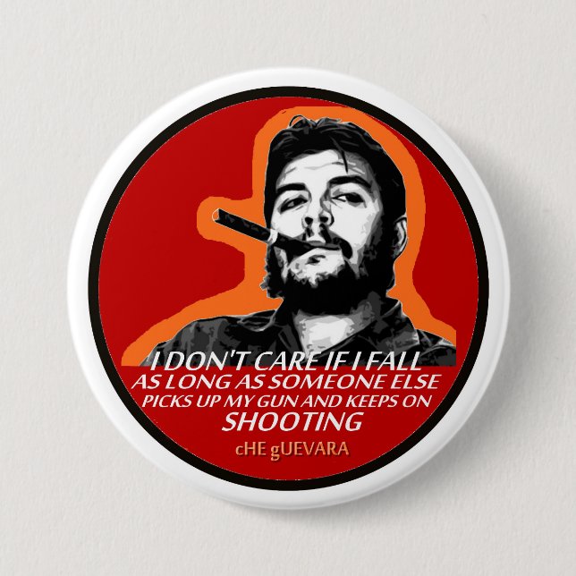 Ernesto "Che" Guevara 3 Inch Round Button (Front)