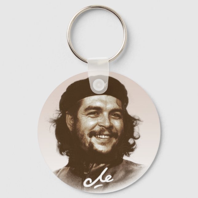 Ernesto Che Guevara Smile Keychain (Front)