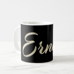 Ernesto Name whitegold Tasse Teetasse Coffee Mug