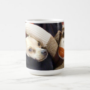 Ernie la tasse de singe et de chiwawa de
