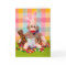 Ernie the Sock Monkey Choco Bunnies Easter Card