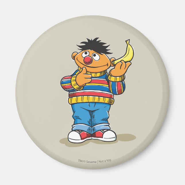 Ernie's Bananas Magnet (Front)