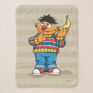 Ernie's Bananas Sherpa Blanket