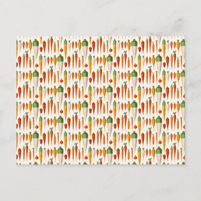 Ernst Benary’s Carrots Varieties Postcard (Front)