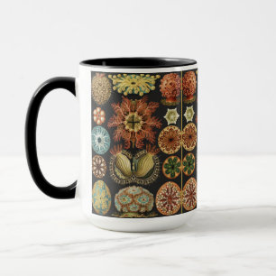 Ernst Haeckel Nautical Sea Life Art Collage Mug