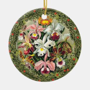 Ernst Haeckel - Orchids Ceramic Ornament