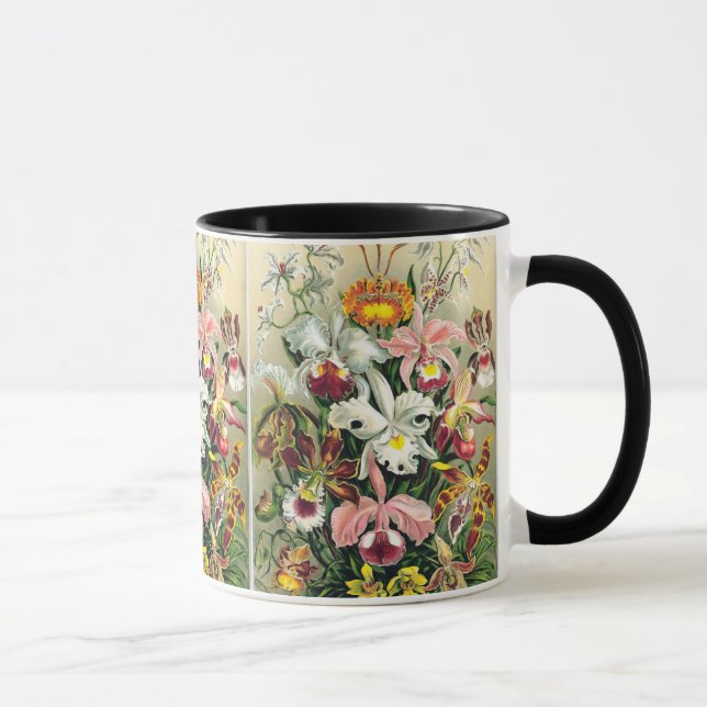 Ernst Haeckel - Orchids Mug (Right)