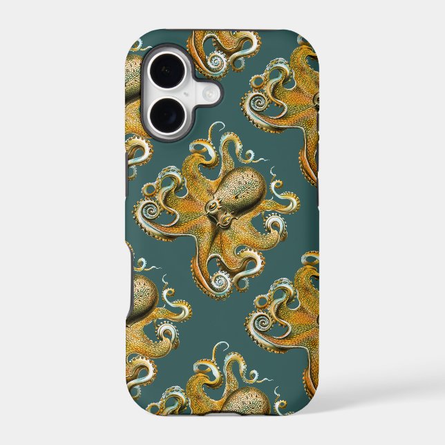 Ernst Haeckel’s Octopus (Back)
