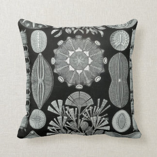 Ernst Haeckel throw pillow