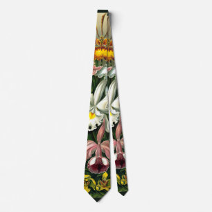 Ernst Haeckel's Orchidaceae Tie