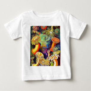 Ernst Haeckel's Sea Anemones Baby T-Shirt