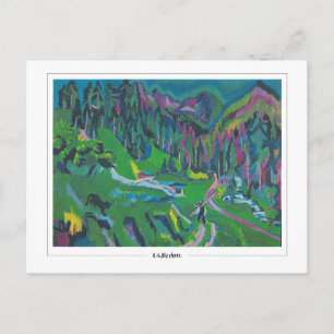 Ernst Ludwig Kirchner #160-2 - Carte postale d'art