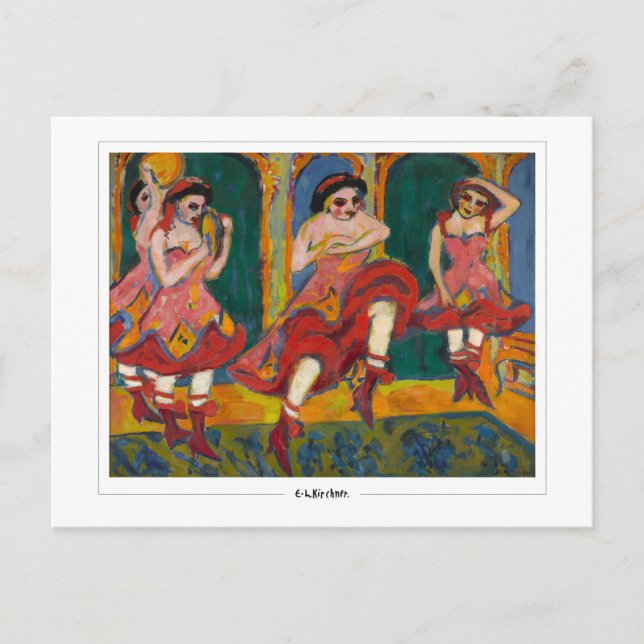 Ernst Ludwig Kirchner #16 - Carte postale Art (Devant)