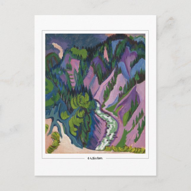 Ernst Ludwig Kirchner #232-2 - Carte postale Art (Devant)