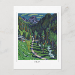 Ernst Ludwig Kirchner #338 - Carte postale d'art f