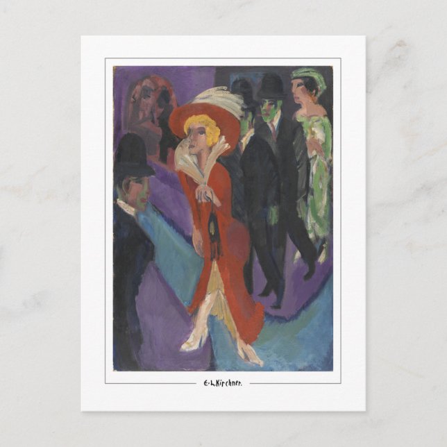 Ernst Ludwig Kirchner #370 - Fine Art Postcard (Front)