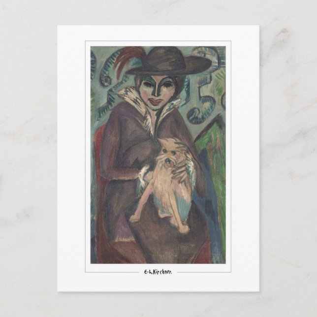 Ernst Ludwig Kirchner #3-2 - Carte postale Art (Devant)