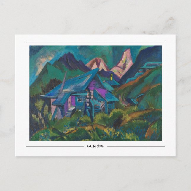 Ernst Ludwig Kirchner #436 - Carte postale Art (Devant)