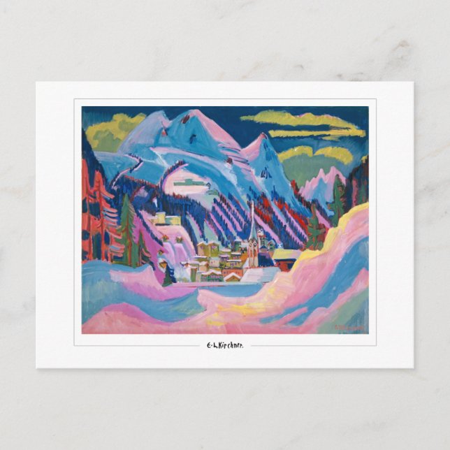Ernst Ludwig Kirchner #464 - Fine Art Postcard (Front)