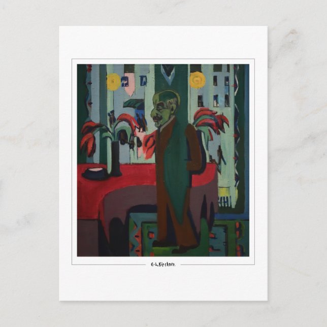 Ernst Ludwig Kirchner #470 - Fine Art Postcard (Front)