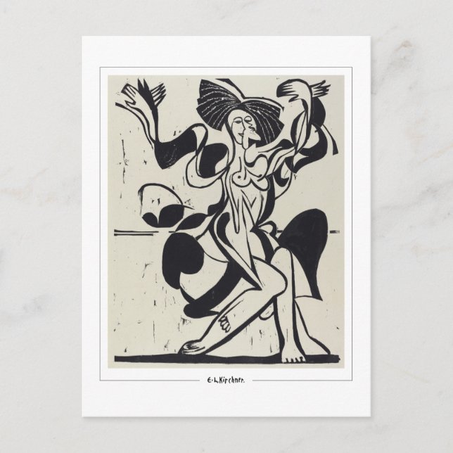 Ernst Ludwig Kirchner #478-2 - Fine Art Postcard (Front)