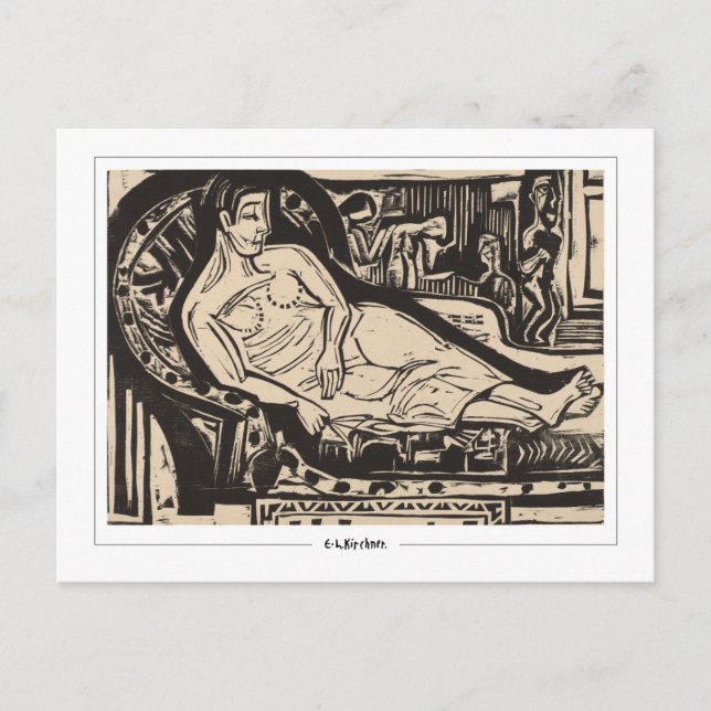 Ernst Ludwig Kirchner #481 - Carte postale Art (Devant)