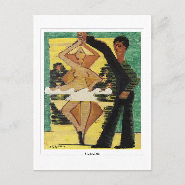 Ernst Ludwig Kirchner #48 - Carte postale Art (Devant)
