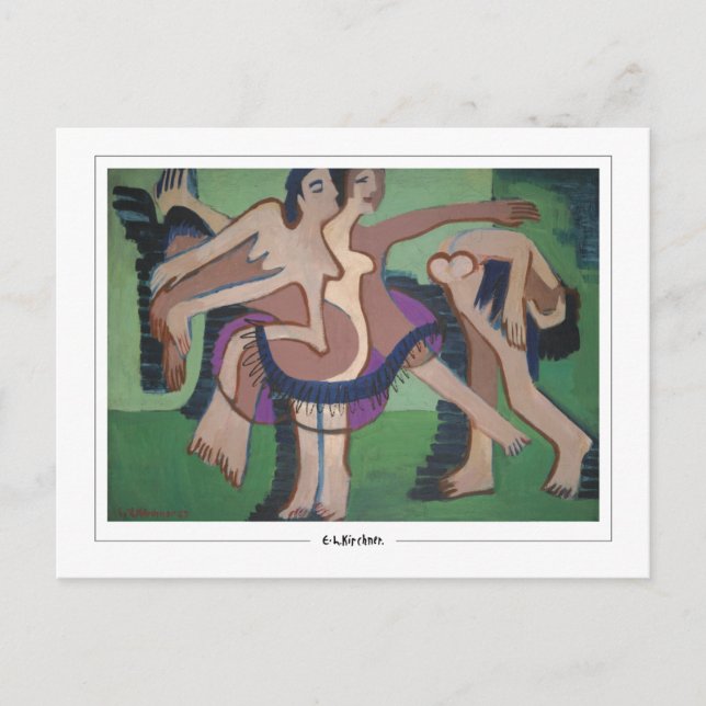 Ernst Ludwig Kirchner #537-2 - Fine Art Postcard (Front)