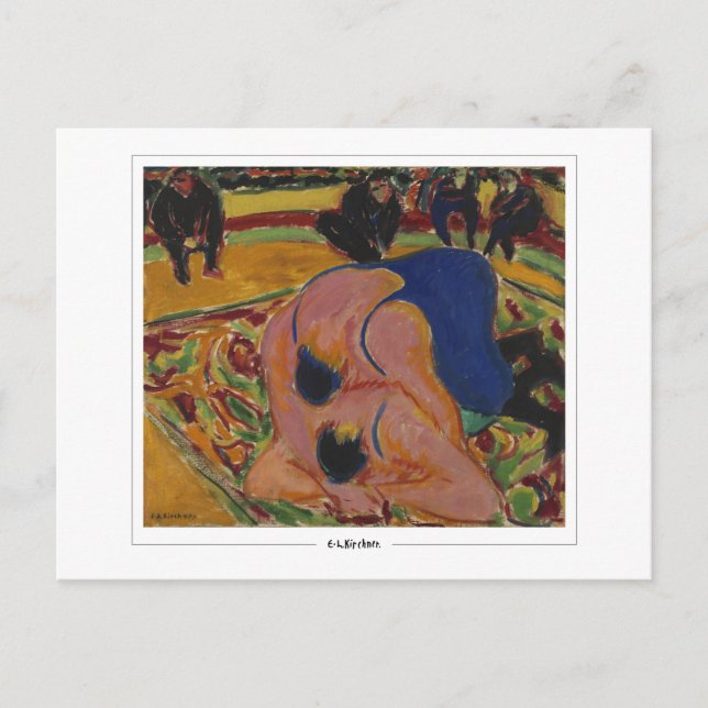 Ernst Ludwig Kirchner #544 - Fine Art Postcard (Front)