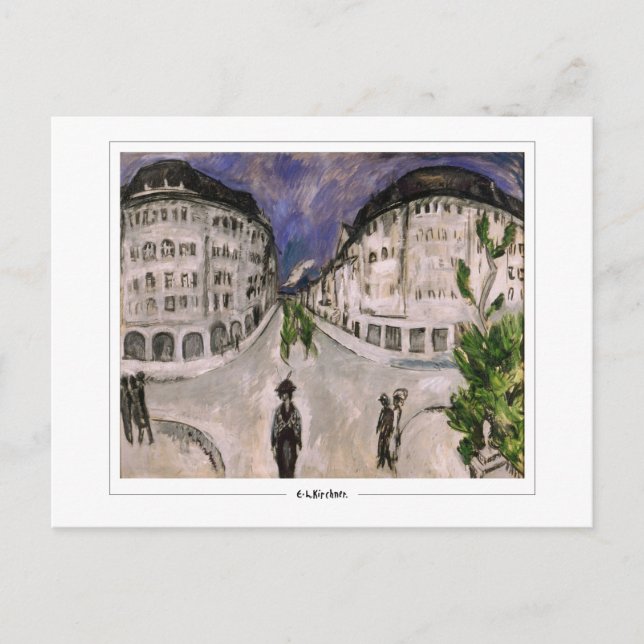 Ernst Ludwig Kirchner #547 - Fine Art Postcard (Front)