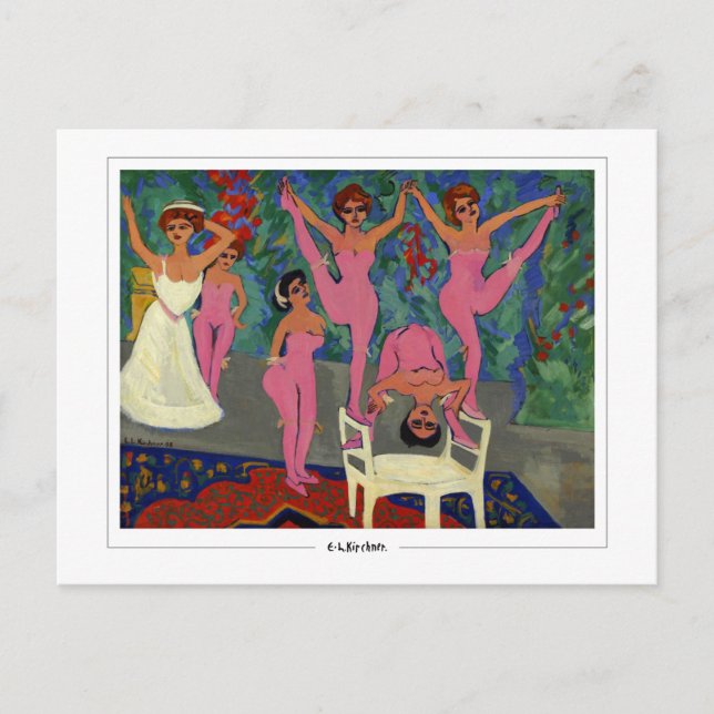 Ernst Ludwig Kirchner #549-2 - Fine Art Postcard (Front)
