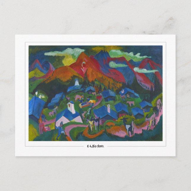 Ernst Ludwig Kirchner #571 - Carte postale Art (Devant)